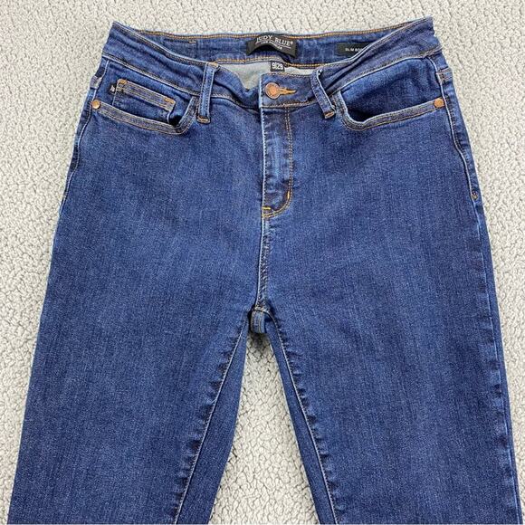 Judy Blue Women's Slim Bootcut Stretch Dark Wash Jeans  -  Size:  9/29 - Picture 2 of 14